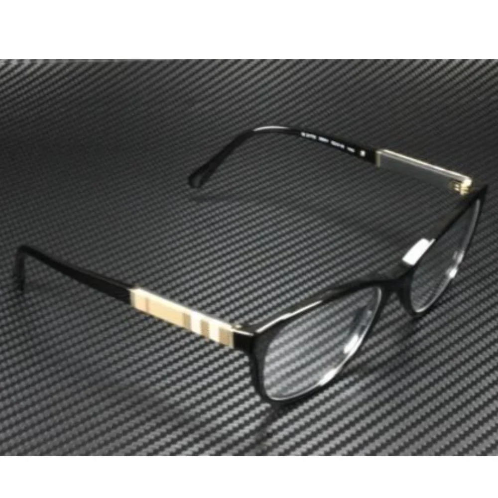Burberry Women's Black Stripe Eyeglasses